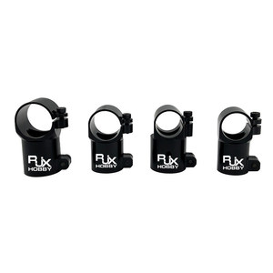 RJXHOBBY RJX 16/18/20mm T-Type Aluminum Joint Carbon Tube <b>Clamp</b> 20 to 16mm <b>Right</b> <b>Angle</b> Connector for Drone Landing Gear - Product Image 1