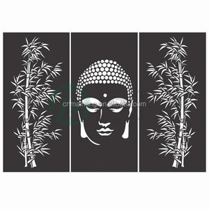 Lớn cây nhân tạo của cuộc sống Phật laser cắt kim loại tường nghệ thuật trang trí cho trong nhà/ngoài trời Vườn và phòng khách trang trí nội thất - Product Image 1