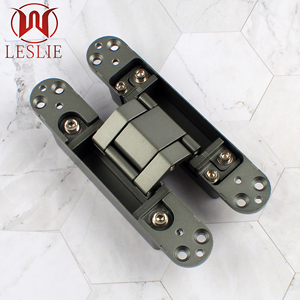 Bisagras Ocultas Ajustables de Alta Resistencia <span class=keywords><strong>para</strong></span> <span class=keywords><strong>Puerta</strong></span>, Bisagras Ocultas de Aleación de Zinc 3D de 165*30 mm, Bisagras Metálicas Ocultas <span class=keywords><strong>para</strong></span> <span class=keywords><strong>Puerta</strong></span> de 80 kg - Product Image 2