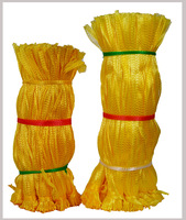 Sacs en maille PP biodégradables ventilés, thermoscellables, personnalisables, réutilisables, emballage agricole pour pommes de terre, oignons, légumes frais
