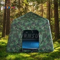 WINSUN 3x3 tienda de campaña inflable duradera para la venta tienda de refugio inflable tiendas portátiles para acampar al aire libre emergencia