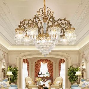 מנורת נברשת זהב מודרנית עבור סלון חדר שינה חדר אוכל מלון חתונה מסיבה תליון אור - Product Image 3