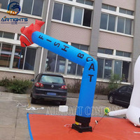 Danseur gonflable de haute qualité d'air de tube de poisson de clown d'approvisionnement professionnel pour des événements