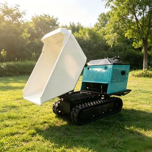 Petit camion benne sur chenilles, capacité de charge 1-10t, moteur diesel, pour travaux de construction et utilisation agricole - Product Image 3