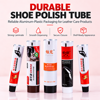 Emballage de tube cosmétique pliable en aluminium-plastique personnalisé, diamètre 12,7-35 mm, impression UV, bouchon à vis écologique pour dentifrice