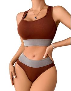 3 вида цветов комплект нижнего белья с U-образным вырезом - Product Image 2