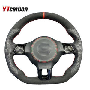 <span class=keywords><strong>Volante</strong></span> de fibra de carbono YTcarbon apto para <span class=keywords><strong>Golf</strong></span> 6 Polo GTI <span class=keywords><strong>GTD</strong></span> Polo Scirocco CC Tiguan Jetta <span class=keywords><strong>volante</strong></span> personalizado - Product Image 5