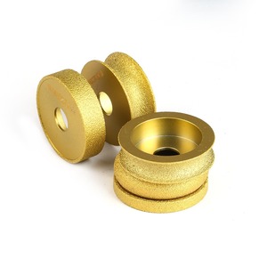 Disco de Pulir de Diamante para Aluminio y Metal, con Unión Cerámica, Forma Redonda, Grano 40, 25MM - Product Image 5