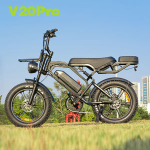 Bicicleta Eléctrica QMWHEEL Fatbike V20 Pro, Neumáticos Anchos, Motor de 48V, Bicicleta Eléctrica Híbrida para Ciudad y Montaña, Disponible en Almacén de la UE - Product Image 1