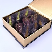 Boîte Cadeau de Luxe Personnalisée pour le Ramadan, en Carton Rigide avec Rabat Magnétique, Papier Artistique, Revêtement UV et Lamination Mate pour Dattes Arabes Sucrées