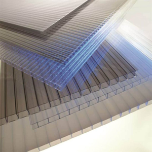 Hoja hueca de policarbonato multipared de diseño moderno duradero para exteriores 4mm 6mm 8mm 10mm 12mm para techos con más de 5 años de garantía - Product Image 1