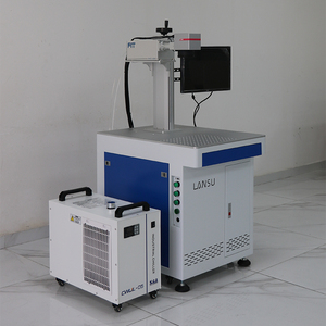 Lansu Lansu Bibo 3d Photo Crystal Acrylic Glass <b>Plastic</b> 3w 5w 10w Uv Fiber Laser Engraving Marking Machine for Small Business - Product Image 2