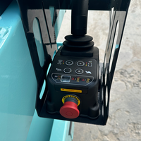 Plateforme élévatrice mobile électrique autopropulsée pour travaux en hauteur, équipement de levage, hauteur maximale 6m, panneau de commande à distance