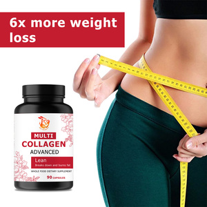 Customized Multi Collagen Capsules with Fat Losst Blend Multi Collagen Complex to Promote a Healthy Response to Inflammation Cap - Product Image 3