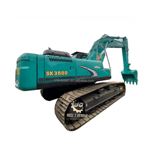 รถขุดไฮดรอลิก Kobelco SK350 มือสองจากญี่ปุ่น รุ่น SK350-8 เครื่องยนต์ Isuzu เกียร์ มอเตอร์ ขายดี ยอดนิยม - Product Image 3