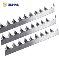 Lames de trancheuse à pain en acier inoxydable SUS440C, technologie Ou Man, garantie 1 an, machines Oliver, dents dentelées, plus durables
