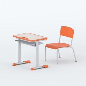 Tiểu kim loại hiện Đại Trường Học & nhà văn phòng lớp học đồ nội thất Set với Ergonomic sinh viên duy nhất bàn và thân thiện với môi ghế - Product Image 3