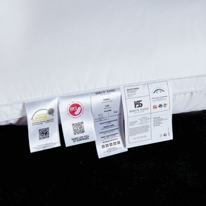 Oreiller de luxe en coton doux et moelleux, alternative au duvet, pour hôtels, avec inserts en plumes et duvet, pour massage du visage – Meilleure vente - Product Image 5