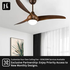 Ventilateur de plafond LED intelligent pour maison connectée, 52 pouces, inverseur CC, ventilateurs de plafond modernes avec lumières et télécommande - Product Image 5