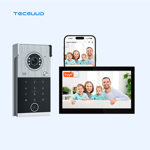 Tuya thông minh video Chuông Cửa 7-inch màn hình cảm ứng 1080p không thấm nước wifi với màn hình hai chiều liên lạc trực quan đến thăm cửa điện thoại - Product Image 1