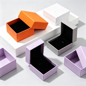 Cajas rígidas de papel kraft personalizadas, de forma rectangular, para embalaje de regalo de alta gama con inserto de EVA para joyería, relojes y gafas. - Product Image 6