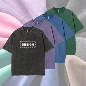 T-shirt Homme Personnalisé 100% Coton Haute Qualité Coupe Classique Grammage Lourd 270g Respirant Style Urbain Anti-Plis Séchage Rapide - Product Image 2