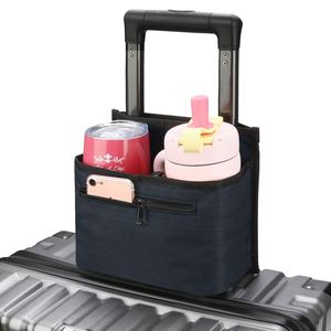 Portavasos para Maletas, Portavasos de Viaje Plegable y Portátil con Asa - Product Image 1