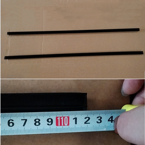 Moulage de garniture de porte noir compatible avec <span class=keywords><strong>Honda</strong></span> <span class=keywords><strong>Civic</strong></span> Coupé 2D <span class=keywords><strong>2006</strong></span> 2007 2008 2009 2010 2011 - Product Image 6