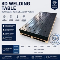 Station de soudage 3D nitrurée en usine, plateforme de soudage multifonctionnelle et flexible avec jeu complet de pinces