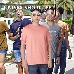 Camiseta Unisex de Manga Corta, Estilo Casual, Estampado Moderno, Corte Regular, Ropa Urbana de Verano, Diseño Personalizado, 180g, 100% - Product Image 2