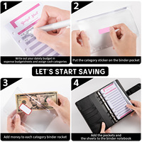 Reliure A6 Macaron économique en cuir PU, couverture de carnet avec porte-cartes, agenda, organiseur, reliure, planificateur