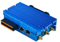 Edgebox per Programmazione PLC e Controllo Industriale - Blu, Alluminio+Plastica, MediaTek MT7981BA, WiFi6, 4G LTE, 2 RS485, 4DI, 6DO