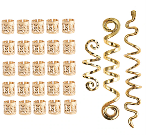 Fermaglio per <span class=keywords><strong>capelli</strong></span> intrecciato a spirale a forma di serpente, stile etnico retrò, con nodo vichingo celtico, effetto invecchiato, accessori per <span class=keywords><strong>capelli</strong></span> irlandesi in legno, metallo e <span class=keywords><strong>cotone</strong></span> - Product Image 3