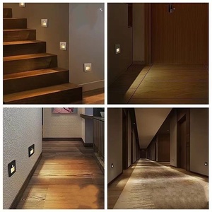 Wholesale Smart Home <b>Motion</b> Detector <b>Sensor</b> <b>Led</b> Stair <b>Light</b> Infrared Human Body Induction Lamp Recessed Steps Ladder Staircase - Product Image 2