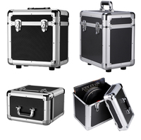 Boîte de rangement pour CD DVD en aluminium avec coque dure personnalisable OEM Support à bas prix