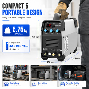 Soldadora Inversora Industrial TIG MMA de 160 Amperios, 220V DC, Máquina de Soldadura por Arco de Argón, Certificación CE, OBO, Acero Inoxidable, Precio de Fábrica - Product Image 2