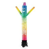 Mascotte publicitaire gonflable personnalisée Star Man pour événements de grand ouverture, figurine aérienne dansante et agitant les bras, Sky Dancer