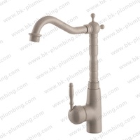 Retro Kreatif Gaya Eropa Tembaga Antik Baskom Keran Panas dan Dingin Keran Kamar Mandi Kontemporer Mixer Keran Toilet