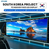 Layar LED Video Wall Indoor Grosir Harga Pabrik, Layar LED Ruang Konferensi P2.5 P3 Layanan Depan Untung Tinggi