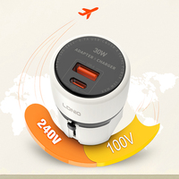Adaptateur secteur universel ABS Q2319 avec prise de courant nominale de 10 A avec type de prise