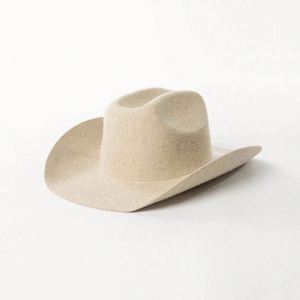 Wholesale Cowboy Jazz Felt Bowler Hat Unisex Wide Brim Vintage Casual Outdoor Four Seasons Wool Felt Hat - Product Image 2