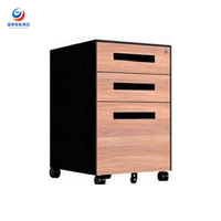 Archivador de Acero Resistente Moderno para Oficina, Almacenamiento de Documentos con Sistema Antivuelco para Uso Comercial, Exterior y Escolar