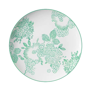 Assiettes en céramique rondes vertes durables en gros pour événements, mariages, usage domestique et restaurants - Product Image 3