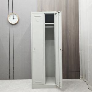 Casier à bagages en acier à 2 portes pour employés Vestiaire en métal pour travailleurs - Product Image 4