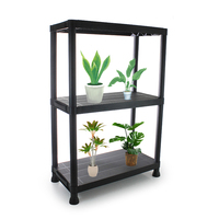 Type debout détachable trois couches pour des casse-croûte de ménage caractéristiques fonctionnelles support d'étagère de stockage en plastique