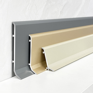 <span class=keywords><strong>Plinthe</strong></span> en métal de <span class=keywords><strong>plinthe</strong></span> en <span class=keywords><strong>aluminium</strong></span> de luxe étanche à l'eau pour la décoration de <span class=keywords><strong>plinthe</strong></span> d'armoires de cuisine - Product Image 6