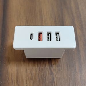 US/EU/UK Smart USB-C Sofa versteckte Netzteil Tisch Tischplatte Nachttisch Ladegerät 12V/9V/5V USB-Steckdose Laden - Product Image 3