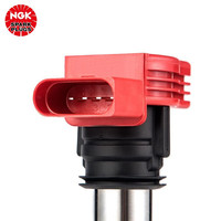 Bobine d'allumage NGK d'origine 48728 U5014 Red Top Performance Coil avec certificats, pas de fausses copies bon marché, interchangeable avec Eldor Beru ZSE05