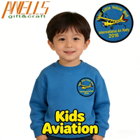 Écussons brodés sur le thème de l'aviation et de l'extérieur, badges d'équipe personnalisés pour événements, clubs, collectionneurs, patchs décoratifs pour vestes et sacs à dos