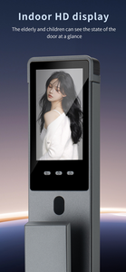 กุญแจล็อคอัจฉริยะ Aurelysse Tuya WiFi <span class=keywords><strong>พ</strong></span>ร้อมระบบจดจำใบหน้า 3 มิติ ระบบสแกนเส้นเลือดฝ่ามือ ระบบปลดล็อคแบบไร้กุญแจ <span class=keywords><strong>พ</strong></span>ร้อมระบบล็อคด้วย AI เพื่อความปลอดภัย - Product Image 6